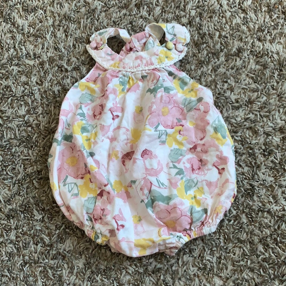 Piper & Posie romper. Size 0-3 months.